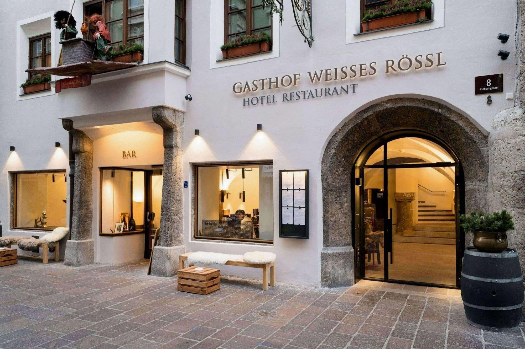 Boutiquehotel Weisses Roessl Innsbruck Exterior photo